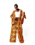 OTTI African Print Wide Leg pants