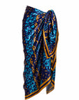 ANU BLUE BIG SILK SCARF