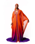 LUNA CHIFFON KAFTAN KIMONO