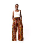 TOSAN African Print Wide Leg pants