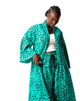 TEJU African Print Wide Leg pants