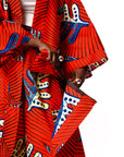 TALIA African Print Convertible Kimono