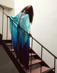 IRIS CHIFFON KAFTAN KIMONO