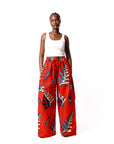 TALIA African Print Wide Leg pants