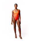 EVE BACK TIE ONE PIECE SWIMSUIT