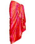 ANU PINK BIG SILK SCARF