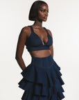 Denim AZURE Bra Top