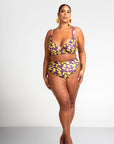 SAKI High Waist Bikini SET