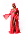 RAYE LONG SLEEVE CHIFFON KIMONO