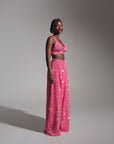 LIZA Sequin Pants in TOURMALINE