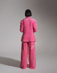 LIZA Sequin Blazer in TOURMALINE