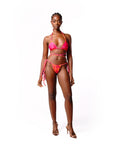 ANU PINK REVERSIBLE BIKINI TOP