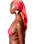 ANU PINK SMALL SILK SCARF