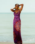 ENANG PURPLE MAXI DRESS