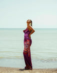 ENANG PURPLE MAXI DRESS