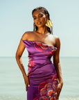 ENANG PURPLE MAXI DRESS