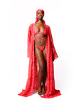 RAYE LONG SLEEVE CHIFFON KIMONO