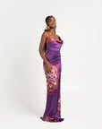 ENANG PURPLE MAXI DRESS
