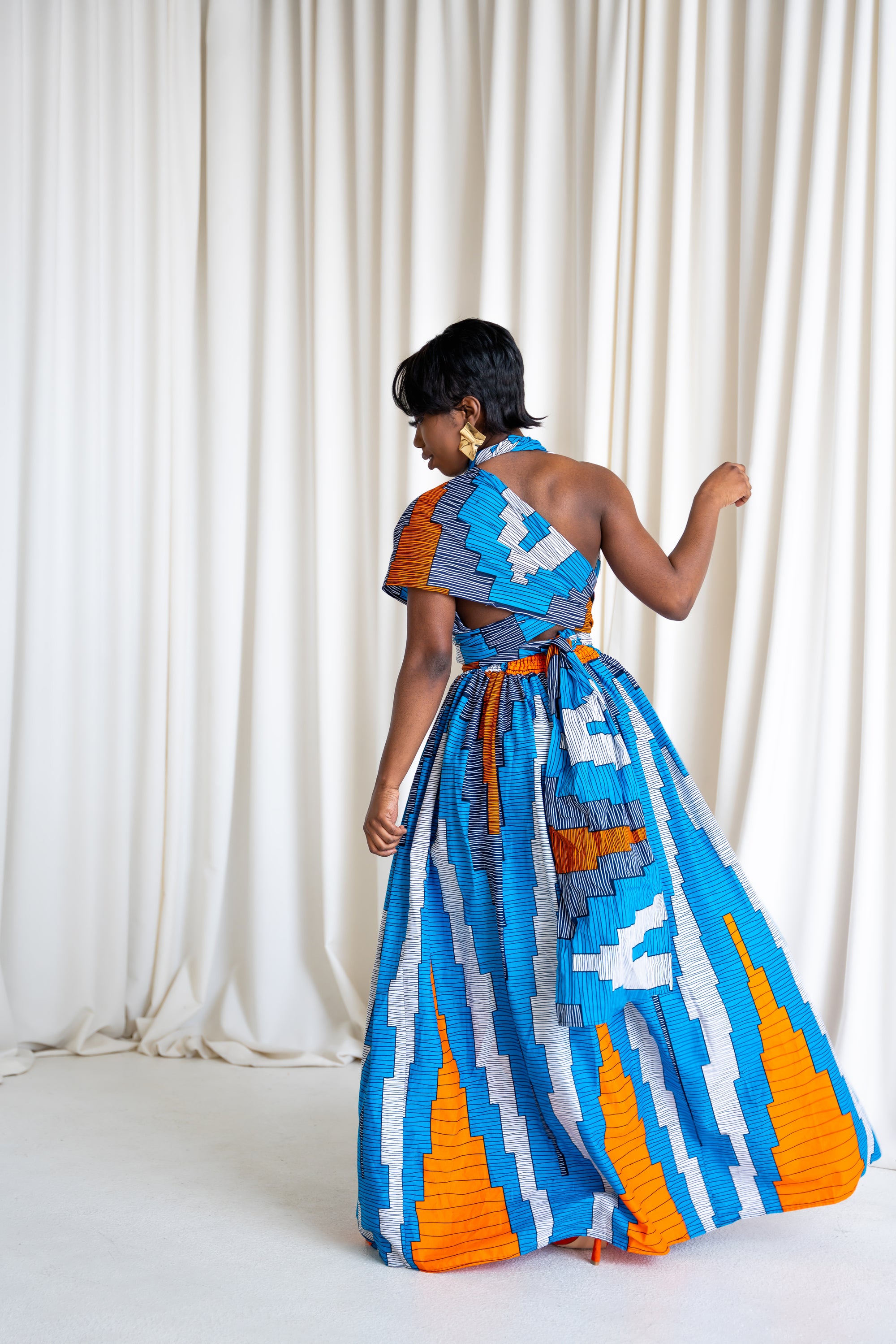 OYIN African print Maxi Infinity dress