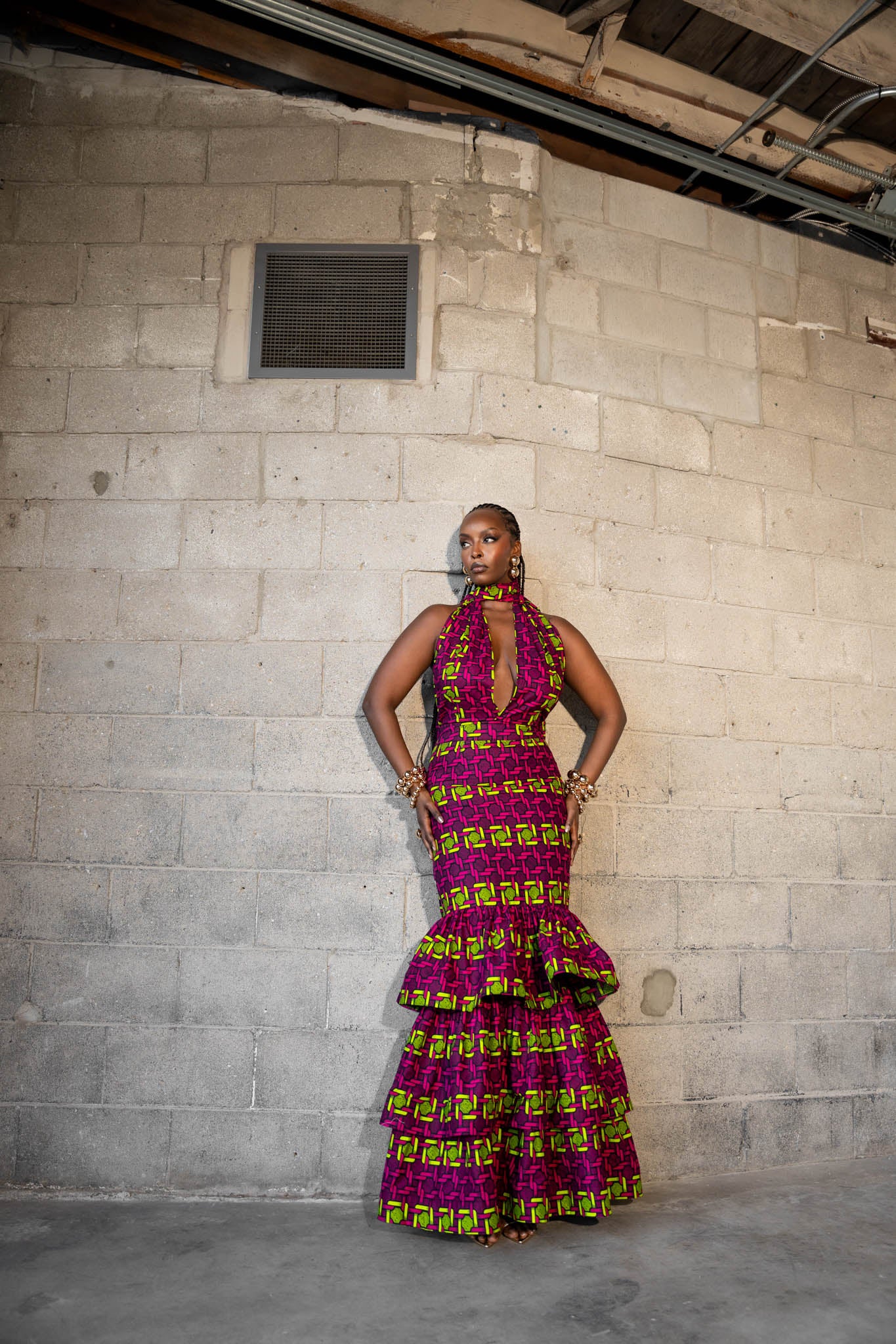 WUNMI Mermaid Maxi Infinity Dress – OFUURE