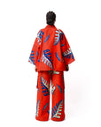 TALIA African Print Convertible Kimono