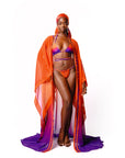 LUNA CHIFFON KAFTAN KIMONO