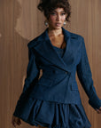 Denim Pinstripe KAIA Blazer