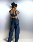 Denim Pinstripe IRA Pants
