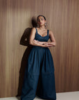 Denim Pinstripe SHANI Pants