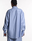 RUE Button up Shirt in LIGHT BLUE