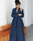 Denim Pinstripe NYLA Blazer Dress