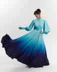 IRIS MAXI SHIRT DRESS