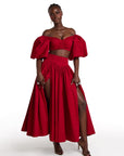 DANI Maxi skirt in RED