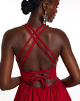 ADELE Maxi Dress in RED