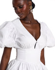 DELILAH Mini Dress in White