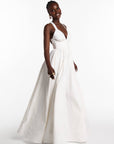 ADELE Maxi Dress in WHITE