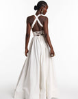ADELE Maxi Dress in WHITE