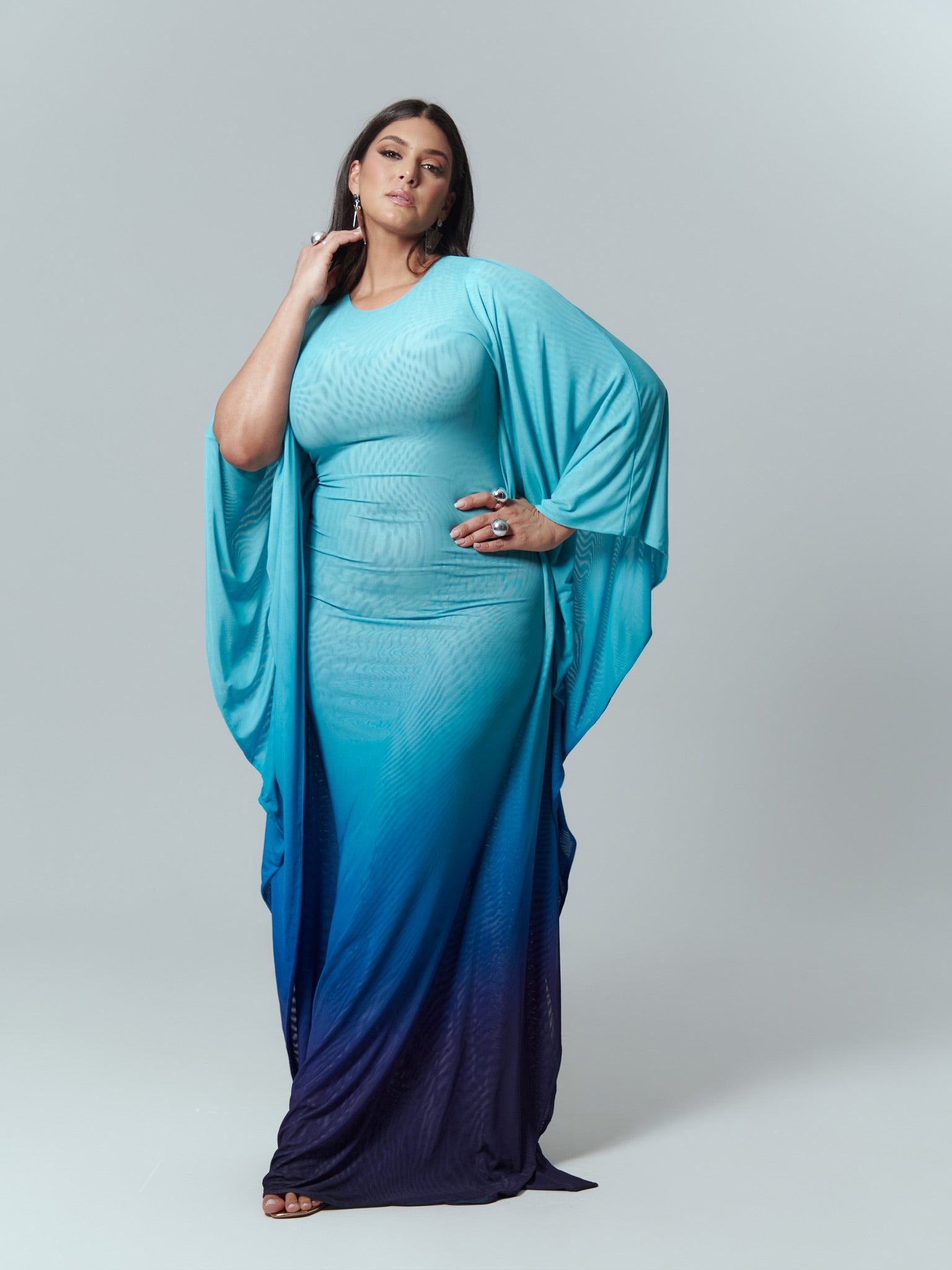 IRIS KAFTAN MAXI DRESS – OFUURE