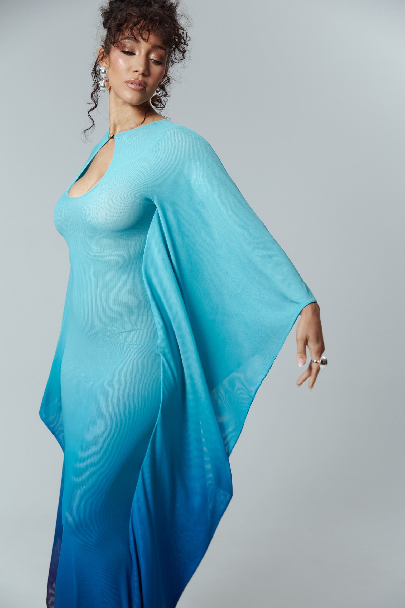 IRIS KAFTAN MAXI DRESS OFUURE IRIS KAFTAN MAXI DRESS OFUURE