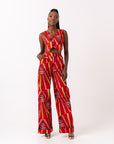 AFE African Print high waist trousers (3 LENGTH)