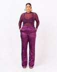 AMINAH HIGH WAIST PANTS (STRAIGHT LEG)