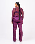 AMINAH HIGH WAIST PANTS (STRAIGHT LEG)