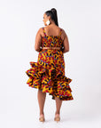 LIRA African Print Crop Top