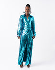 SAPPHIRE Sequin Wrap Dress
