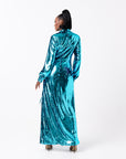 SAPPHIRE Sequin Wrap Dress