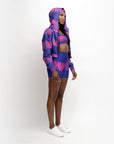 TESSA CROP WINDBREAKER JACKET