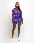 TESSA CROP WINDBREAKER JACKET