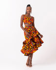 LIRA African Print Crop Top