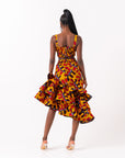 LIRA African Print Crop Top