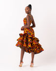 LIRA African Print Crop Top